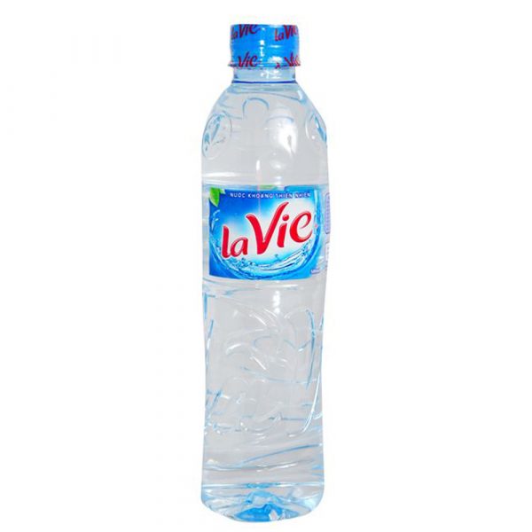 Bottle of Lavie water
