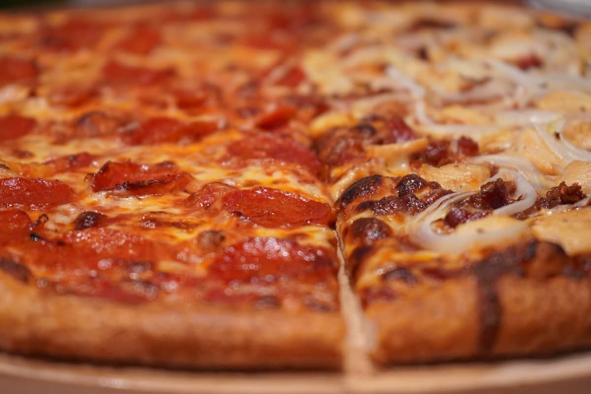 Half & Half: BBQ Chicken & Pepperoni
