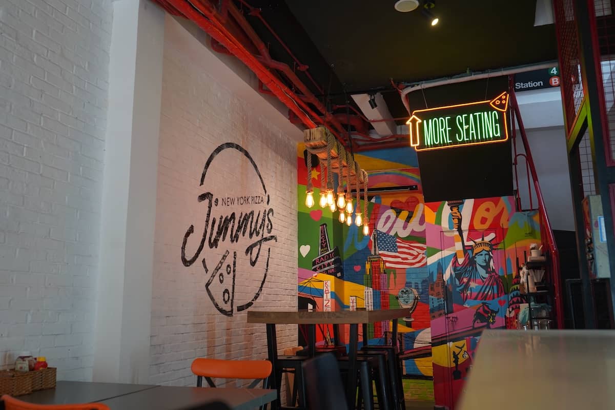 Jimmy's D1 Interior Seating Groundfloor